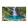 Natural Waterfall and Turquoise Pool Scenery for Serene Nature-Inspired Home Living Doormat - 6