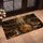 Lion Cub and Lion Reflection for Wildlife Lovers and Nature-Inspired Home Decorating Doormat - 2