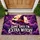 Purple Witch Hat And Moon Halloween Decor For Spooky Season Enthusiasts Doormat - 1