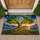 Cosmic Tree of Life and Starry Vortex for Mystical Nature Lovers and Stargazers Alike Doormat - 1