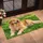 Golden Retriever Resting in Green Grass for a Cozy Pet-Loving Home and Dog Families Doormat - 2