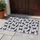 Charcoal Cat Silhouettes for Cozy Cat Lover Homes and Feline-Inspired Living Doormat - 4