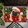 Santa Hat Pug and Festive Lights for Christmas Cheer in Cozy Homes and Pet Lovers Doormat - 5