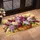 Abundant Purple Lilac Basket Blooms for Cottage Garden Entryways and Springtime Homes Doormat - 2