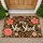 Floral She Shed Script and Rose Motifs for a Cozy Garden Retreat Welcome Doormat - 1
