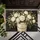 White Rose Bouquet in Vintage Iron Bucket for Farmhouse Entryway and Cottage Home Doormat - 5