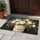 White Rose Bouquet in Vintage Iron Bucket for Farmhouse Entryway and Cottage Home Doormat - 4