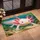 Pink Axolotl Aquarium Scene for Cheerful Entryway Style and Aquatic Animal Lovers Doormat - 2