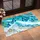 Vivid Blue Butterfly Ocean Waves for Coastal Summer Home Style and Nature Lovers Doormat - 2