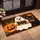 Black Cat, Pumpkin And Boo Ghost Halloween Entryway Decor For Spooky Season Charm Doormat - 2