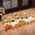 Five Costume-Wearing Dogs with Pumpkins for a Playful Halloween Home Seasonal Charm Doormat - 2