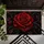 Crimson Rose and Thorn Vines for Gothic Garden Lovers and Dramatic Home Style Fans Doormat - 5