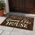 Rustic Woodgrain Granny & Pa's House Message for Family Visits and Grandparent Gifts Doormat - 4