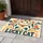 Lucky Cat Retro Charm for Good Fortune and Cheerful Entryway Style for Cat Lovers Doormat - 4