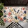 Red-Crowned Crane and Blossom Birds for Serene Nature-Inspired Home Entryway Style Doormat - 5