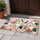 Red-Crowned Crane and Blossom Birds for Serene Nature-Inspired Home Entryway Style Doormat - 4
