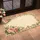 Vintage Pink Rose And Gilded Scrollwork For Elegant Cottage Entryways And Garden Homes Doormat - 2