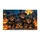 Four Rottweiler Puppies in Wizard Hats for a Whimsical Halloween Night Doormat - 6