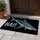 Shark Silhouette with HAI! for Bold Coastal Entryway Style for Ocean Life Fans Doormat - 4