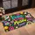 Colorful Psychedelic Peace Signs And Daisies For Free-Spirited Music Lovers At Home Doormat - 2