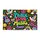 Colorful Psychedelic Peace Signs And Daisies For Free-Spirited Music Lovers At Home Doormat - 6