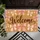 Pink Bow Welcome Lettering for a Sweet, Charming Entryway Style for Bow Lovers at Home Doormat - 5