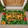 Tropical Jungle Welcome Sign With Lush Palm Leaves For Nature-Loving Homeowners And Hosts Doormat - 1