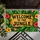Tropical Jungle Welcome Sign With Lush Palm Leaves For Nature-Loving Homeowners And Hosts Doormat - 5