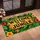 Tropical Jungle Welcome Sign With Lush Palm Leaves For Nature-Loving Homeowners And Hosts Doormat - 2