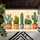 Colorful Potted Cactus and Succulent Collection for Cheerful Desert-Inspired Homes Doormat - 5
