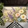 Lavender Daisy Wildflower Meadow for Cottage Garden Entryway and Nature Inspired Homes Doormat - 5