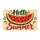 Watermelon Hello Summer Art for Sunny Seasonal Home Decor and Cheerful Summer Days Doormat - 6