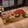 Sleeping Longhaired Kitten in Woven Basket for Cozy Cat Lovers and Cottage Homes Doormat - 2