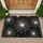 Charcoal And Ivory Fireworks for Festive Entryways and Year-Round Home Style Doormat - 1