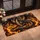 Dark Silver Dragon Beside Flames for Fantasy Home Entryway and Dragon-Loving Households Doormat - 2