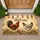 Rustic Rooster And Hen With Vintage Lanterns For Cozy Country Farmhouse Entryway Doormat - 1
