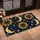 Golden Sun Moon And Stars Celestial Night Sky For Dreamy Home Entryways Doormat - 2