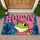 Cowboy Frog with Pink Hat for Whimsical Western Entryway Style and Frog Lovers Doormat - 1