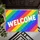 Rainbow Stripe Welcome Art for Cheerful Home Entrances and Everyday Living Doormat - 5