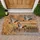 Three Mallard Ducks in Flight for Rustic Nature-Inspired Home Entryway Welcome Doormat - 1