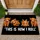 Playful Highland Cow Rolling Sequence for Rustic Farmhouse Entryway Everyday Charm Doormat - 1