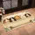 Five Guinea Pigs Peeking From a Vintage Tub for Cozy Pet Lover Home Entryway Charm Doormat - 2