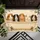 Five Guinea Pigs Peeking From a Vintage Tub for Cozy Pet Lover Home Entryway Charm Doormat - 5