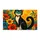 Colorful Black Cat with Flowers for Cheerful Pet-Loving Homes and Cozy Interiors Doormat - 6