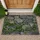 Weathered Stone Wall with Green Ivy for Rustic Farmhouse Entryway and Nature Lovers Doormat - 1