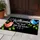 Blue and Coral Birds with Playful German Greeting for Quirky Home Entryways and Kitchens Doormat - 4
