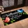 Blue and Coral Birds with Playful German Greeting for Quirky Home Entryways and Kitchens Doormat - 2