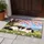 Black And White Cat Beneath Cherry Blossoms For Peaceful Spring Home Decor Lovers Doormat - 4