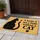 Black Cat Silhouette and Red Heart for Cozy Cat Lover Homes and Pet-Friendly Living Doormat - 4