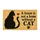Black Cat Silhouette and Red Heart for Cozy Cat Lover Homes and Pet-Friendly Living Doormat - 6